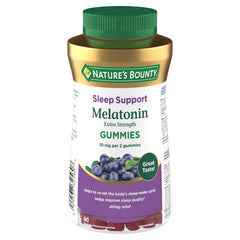 NATURE'S BOUNTY Melatonin, 5mg, Helps Re-Set the Body's Sleep Cycle & Improve Sleep Quality, 225 g