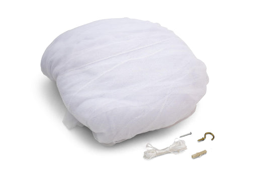 Coghlan's Traveler's Circular Mosquito Net – Lightweight Insect Protection for Camping, Travel, and Outdoor Use – Includes Carry Bag, Twine, Hooks, Anchors, Nails – 78" x 32" x 58"