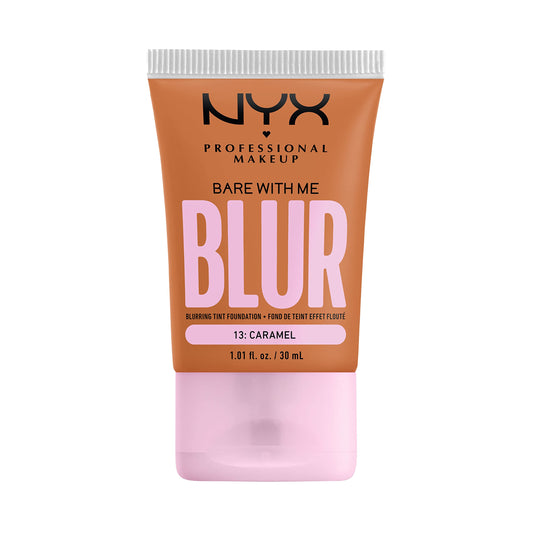 NYX PROFESSIONAL MAKEUP, Bare With Me, Tint Foundation, Medium buildable coverage, 12h hydration, Lightweight matte finish - 13 CARAMEL