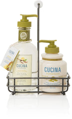 Cucina Hand Care Duo by Fruits & Passion - Sea Salt and Amalfi Lemon - 200 ml Hand Soap and 150 ml Hand Cream