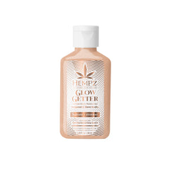 Hempz Mini Glow Getter Body Lotion, Hydrating Moisturizer with Shimmer, 2.25 oz.