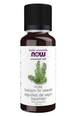 NOW Essential Oils, Balsam Fir Needle Oil, Woodsy Aromatherapy Scent, Steam Distilled, 100% Pure, Vegan, Child Resistant Cap, 30mL