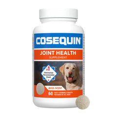 Nutramax Cosequin for Dogs Joint Health Supplement, Contains Glucosamine for Dogs, Plus Chondroitin and MSM, Supports Healthy Joints, Chewable Tablets, 60 Count