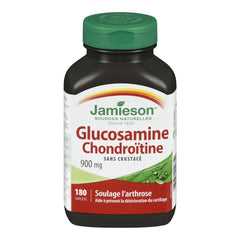 Glucosamine Chondroitin 900 mg Extra Strength Softgels - Bonus Size, Gluten-Free , 180 Count (Pack of 1)