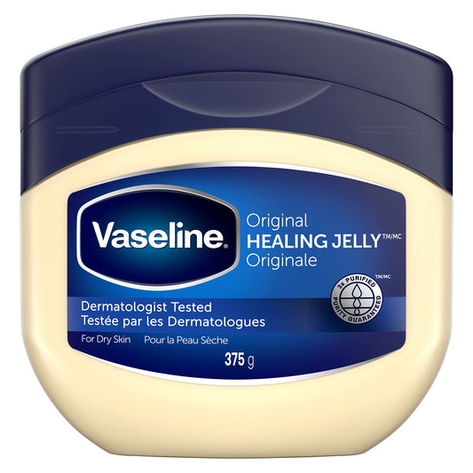 Vaseline Healing Jelly Original moisturizer for dry skin 100% pure petroleum jelly 375 g