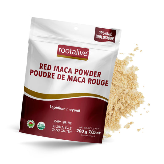 Rootalive Organic Gelatinized Red Maca Powder 200g