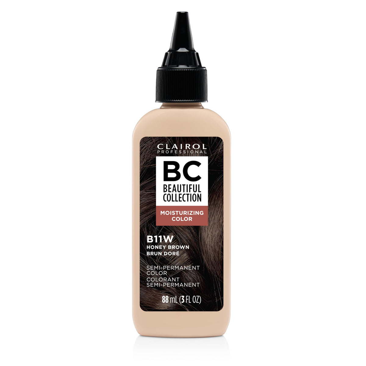 Clairol Professional Beautiful Collection Hair Color, 11W Honey Brown, 3 Fl Oz - Packaging May Vary