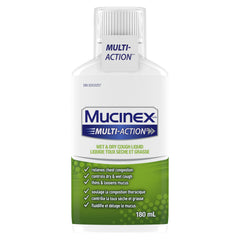 MUCINEX® MULTI-ACTION™ Wet & Dry Cough, Liquid, 180 mL