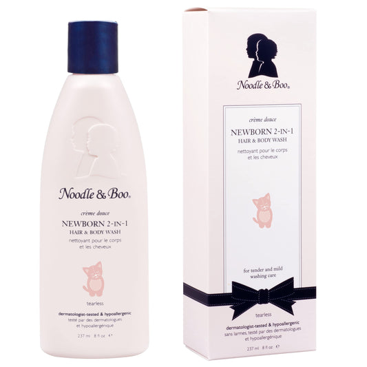 Noodle & Boo Newborn 2-in-1 Shampoo and Body Wash, 8 Ounce