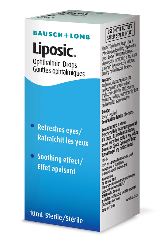 Liposic Ophthalmic Drops