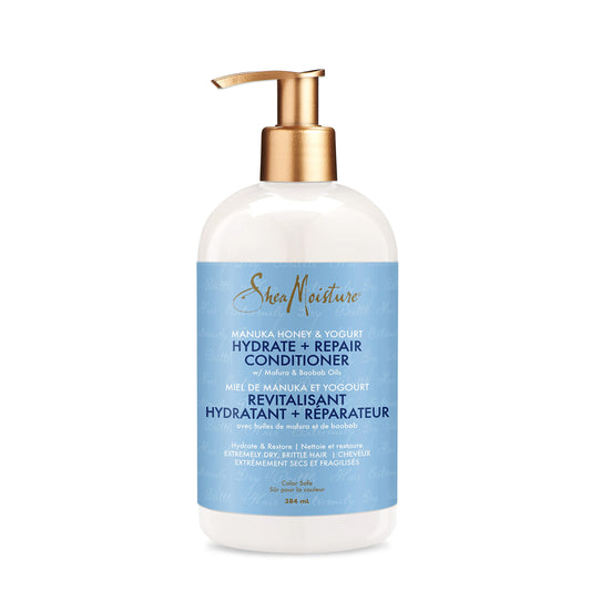 Shea Moisture Hydrate & Repair Sulfate Free Conditioner for extremely dry, brittle hair Manuka Honey & Yogurt hydrate & restore 384 g