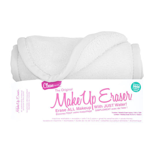 Makeup Eraser The Original Facial Exfoliator, White