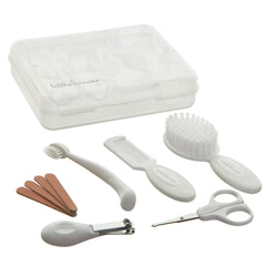 Little Chicks 10 Piece Baby Essential Grooming Kit with Storage Case Organizer - Model CK073