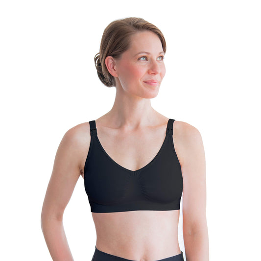 Medela Comfort Nursing Bra For Maternity/Breastfeeding, Black, Small