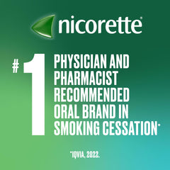 Nicorette Nicotine Gum, Quit Smoking Aid and Smoking Cessation Aid, Ultra Fresh Mint, 2mg, 30 pieces