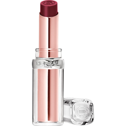 L’Oréal Paris Glow Paradise Balm-in-Lipstick, Tinted Lip Balm with Pomegranate Extract for Sensitive Lips, Pastel Ecstatic Mulberry, 0.1 oz.