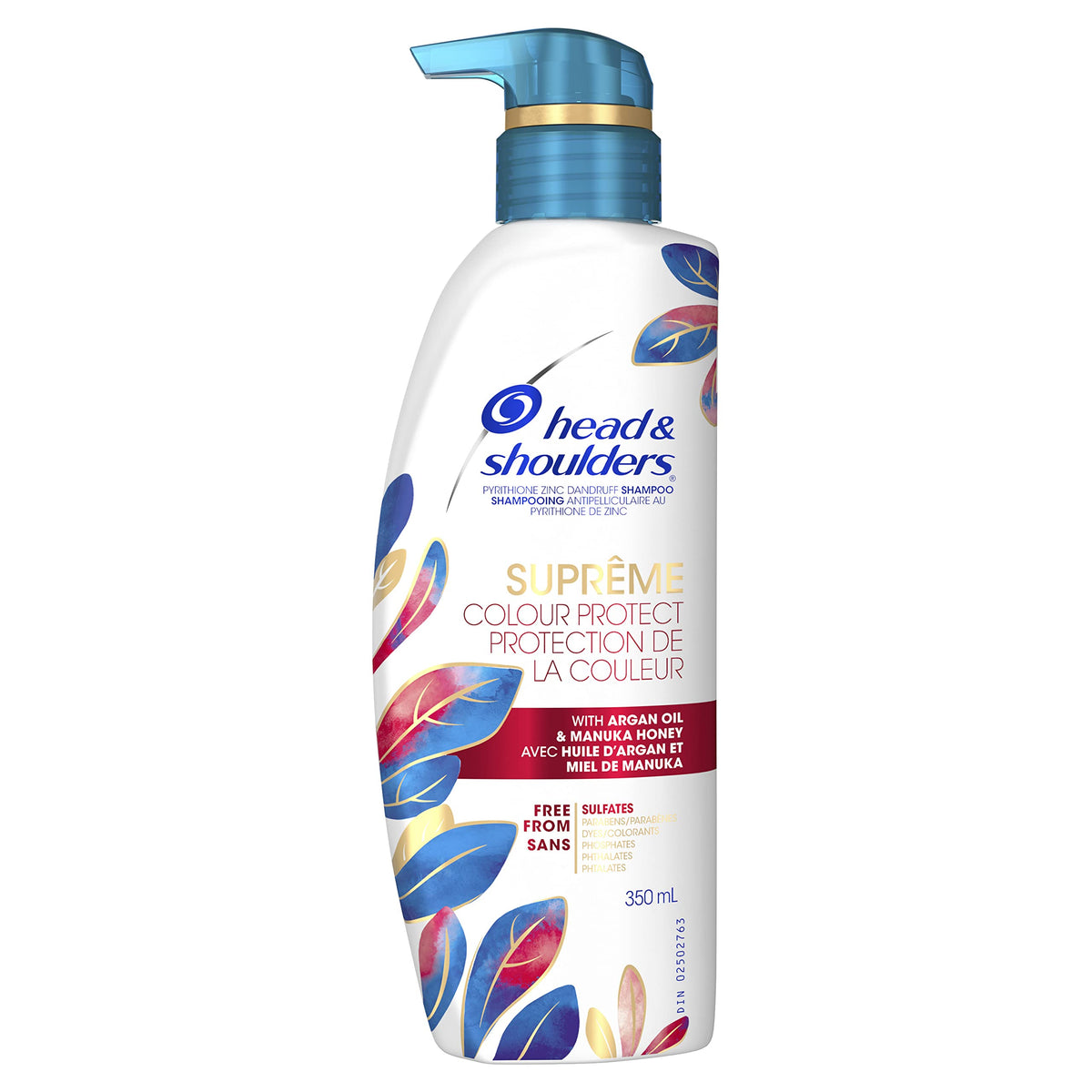 Head & Shoulders Supreme Sulfate Free Colour Protect Anti-Dandruff Shampoo, 350ML