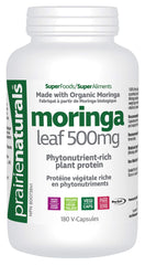 Prairie Naturals Organic Moringa Leaf VCaps - 180 Count