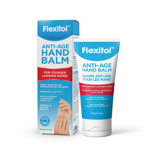 Flexitol Anti-Age Hand Balm with Plantago Lanceolata – Anti-Aging, Best for Age Spots & Wrinkles (40g)