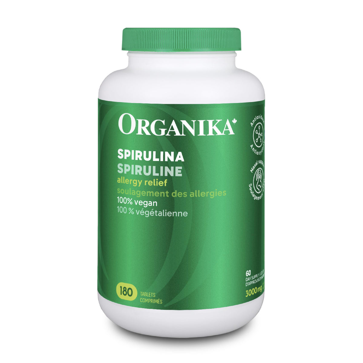 Organika Spirulina 180 Tabs