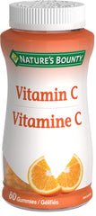 Nature's Bounty Vitamin C Gummies Supplement, Helps Maintain Immune Function, 60 Gummies