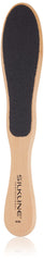 SILKLINE PROFESSIONAL Two-Sided Foot File with Oak Wood Handle, Full Size Single