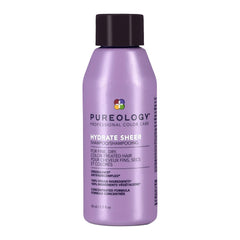 Pureology Hydrate Sheer Shampoo, Hydrating Shampoo, For fine to medium, For Dry Hair, Coloured Hair, For All Hair Types including Curls and Waves, Vegan, Sulfate-Free