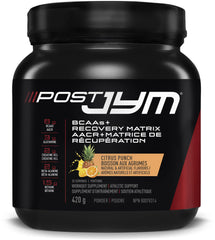 Post JYM Active Matrix, Post-Workout with BCAA's, Glutamine, Creatine HCL, Beta-Alanine and More, JYM Supplement Science, Citrus Punch, 20 Servings