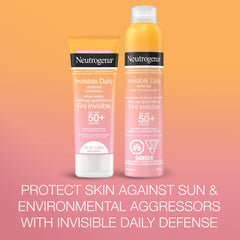 Neutrogena Invisible Daily Defense Fragrance Free Sunscreen Lotion SPF 50+, 88 mL