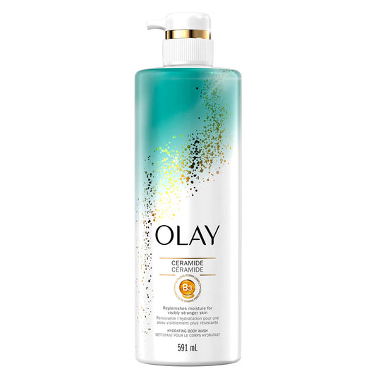 OLAY PREMIUM Body Wash CLEANSING & STRENGTH B3+ CERAMIDE BLEND 591ML