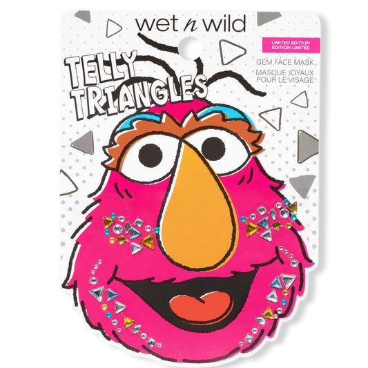 wet n wild Sesame Street Collection Telly Triangles Gem Face Masks