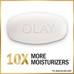 Olay Moisture Outlast Ultra Moisture Shea Butter Beauty Bar with Vitamin B3 Complex, 90 g, 4 count