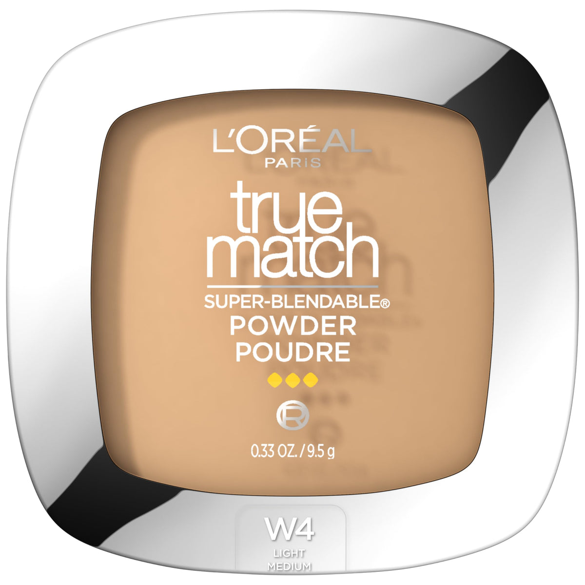 L’Oréal Paris True Match Super-Blendable Oil Free Makeup Powder, Packaging May Vary, Natural Beige, 0.33 oz.