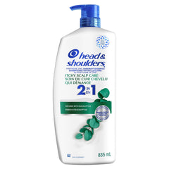 Head & Shoulders Itchy Scalp 2-in-1 Shampoo + Conditioner, 835 mL