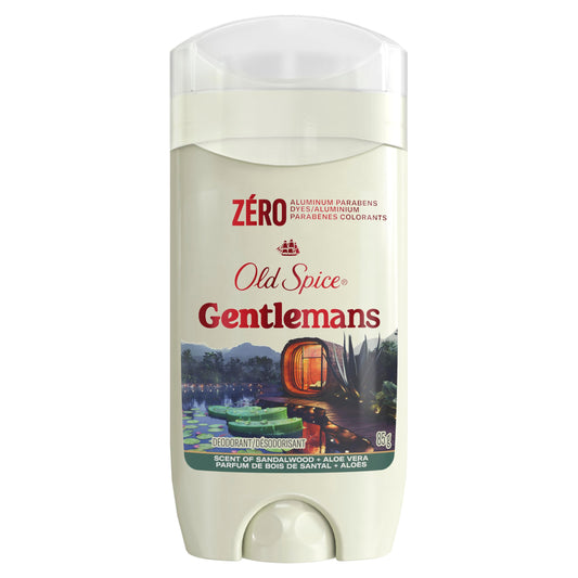 Old Spice GentleMan's Collection Deodorant, Sandalwood + Aloe, 24/7 Freshness, Gentle on Skin, Dry Feel, Aluminum Free, 85g