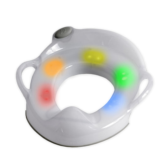 Summer Infant My Size Potty Ring Lights and Songs – Potty Training Seat Ring with Interactive Lights that Plays Music for Kids