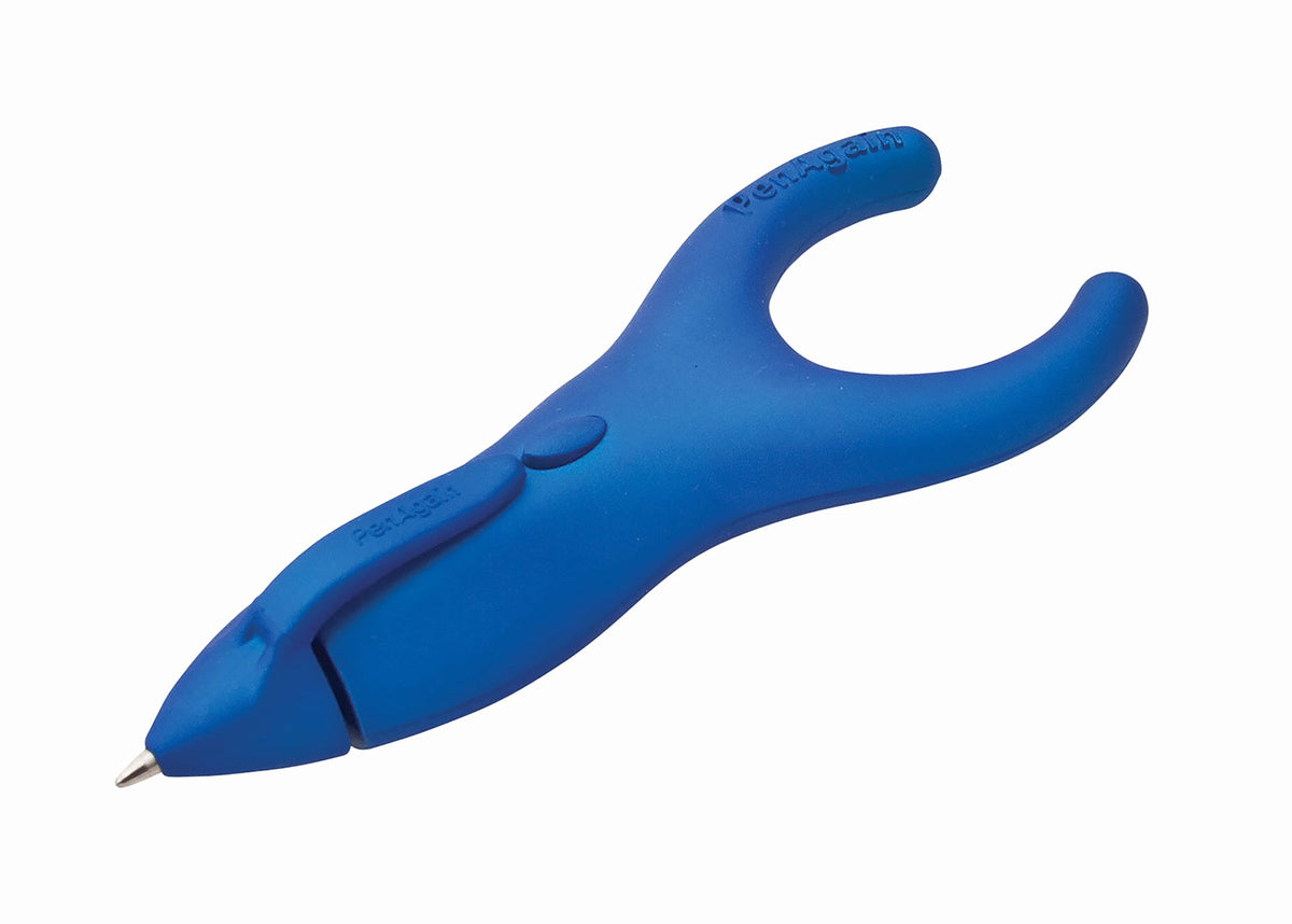 PenAgain ErgoSof Pen Ehlers-Danlos Arthritis Carpal Tunnel Pain Relief Blue (00021)
