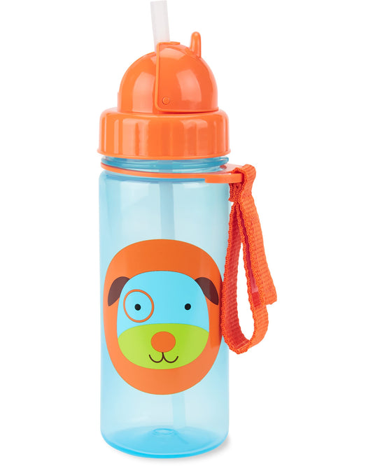 Skip Hop Toddler Sippy Cup with Straw, Zoo Straw Bottle 13 oz, Dog (Discontinued p Toddler Sippy Cup with Straw, Zoo Straw Manufacturer)
