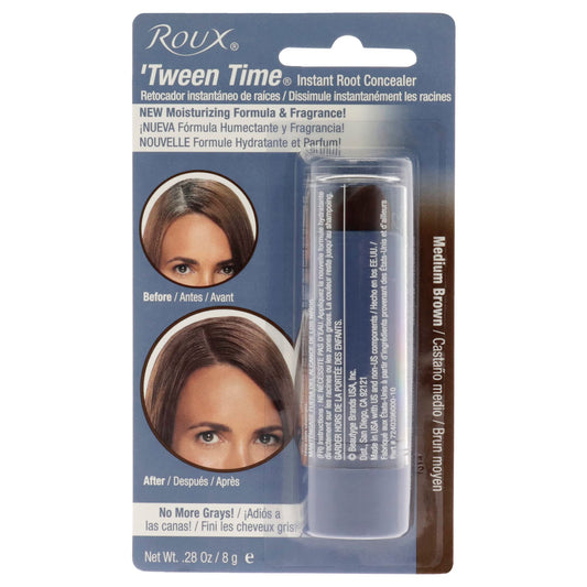 Roux Tween Time Instant Root Concealer Stick - Medium Brown Concealer Unisex 0.28 oz