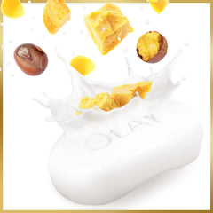 Olay Moisture Outlast Ultra Moisture Shea Butter Beauty Bar with Vitamin B3 Complex, 90 g, 4 count