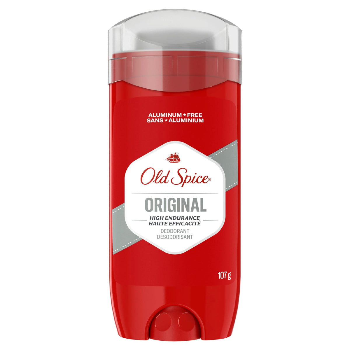Old Spice High Endurance Deodorant for Men, Aluminum Free, Original Scent, 107 g