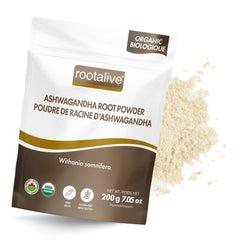 Rootalive Organic ashwagandha root powder 200g