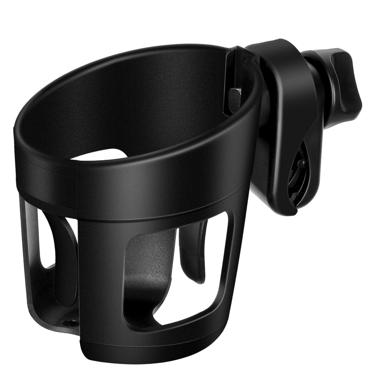 Emoly Upgraded Baby Cup Holder, Universal Stroller Cup Holder Bottle Holder Large Caliber Designed 360 Degrees Rotation Fit for Baby Stroller, Bicycle, Wheelchair, Walker, Trolleys