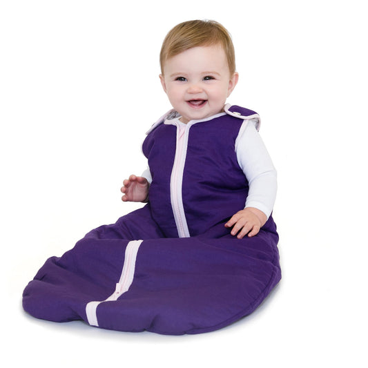 baby deedee Sleep Nest Sleeping Sack, Warm Baby Sleeping Bag, Sugar Plum, fits Infants and Toddlers, Large (18-36 Months)