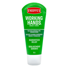 O'Keeffe's Working Hands Hand Cream for Extremely Dry, Cracked Hands, Heals, Relieves and Repairs, Boosts Moisture Levels, 3oz/85g, Pack of 1