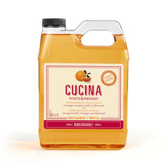 Cucina Fruits & Passion Hand Soap Refill, 1 L (33.8 fl oz) – Sanguinelli Orange & Fennel – Kitchen Hand Soap with Olive Oil – Biodegradable, Vegan Formula