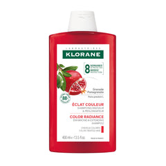 Klorane - Shampoo with Pomegranate - Radiance, colour-protecting - Colour-treated hair, silicone & sulfate-free - 400ml