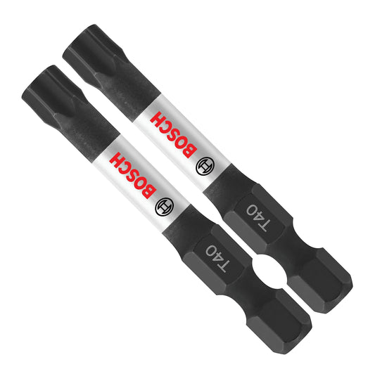 BOSCH ITT402B - 2 in. Torx #40 Impact Tough Screwdriving Power Bits - 10 Pack