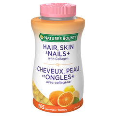 NATURE'S BOUNTY Hair, Skin & Nails Plus Collagen, Maintains Health Of Hair, Skin & Nails, 412.5 g