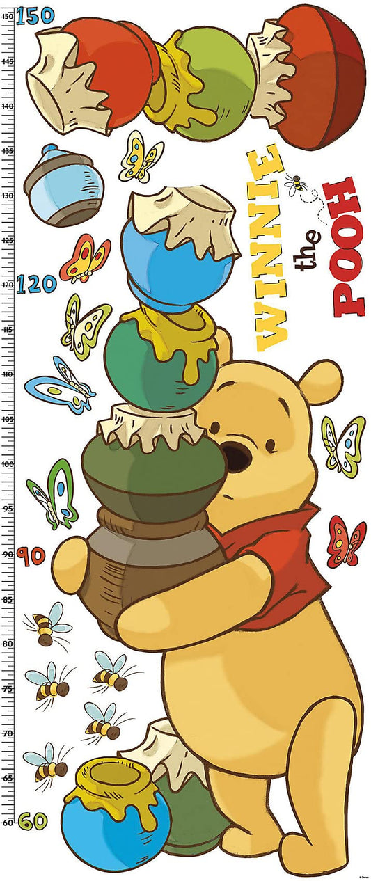 RoomMates RMK1501GC Pooh and Friends Peel and Stick Growth Chart
